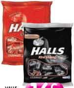 Halls Lozenges Poly Bag(All Flavours)-Each