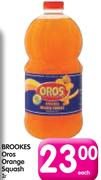 Brookes Oros Orange Squash-2L