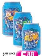 Just Juice Cans(All Flavours)-24 x 330ml