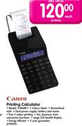 Canon Printing Calculator XMark1