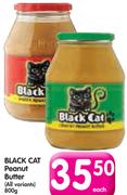 Black Cat Peanut Butter(All Variants)-800g Each