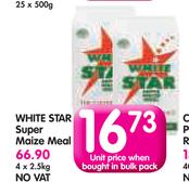 White Star Super Maize Meal-2.5Kg