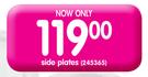 Continental Blanco Side Plates