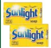 Sunlight Laundry Bar Soap-125g