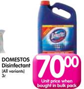 Domestos Disinfectant(All Variants)-3L 