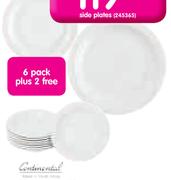 Continental Blanco Side Plates