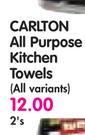 Carlton All Purpose Kitchen Towels(All Variants)-2's