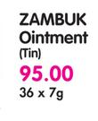 Zambuk Ointment(Tin)-36x7g