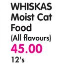 Whiskas Moist Cat Food(All Flavours)-12's