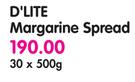 D'Lite Margarine Spread-30 x 500gm