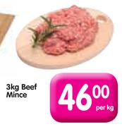 3kg Beef Mince-Per Kg