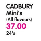 Cadbury Mini's-24's