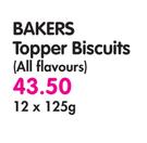 Bakers Topper Biscuits-12x125g
