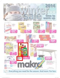 Makro Bloemfontein : Food Catalogue ( 11 Jun - 25 Jun 2014 ), page 1
