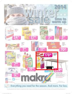 Makro Bloemfontein : Food Catalogue ( 11 Jun - 25 Jun 2014 ), page 1
