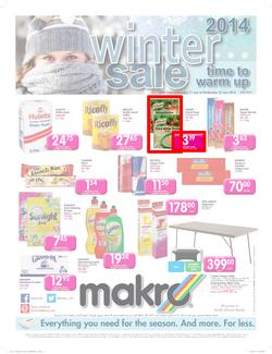 Makro Bloemfontein : Food Catalogue ( 11 Jun - 25 Jun 2014 ), page 1
