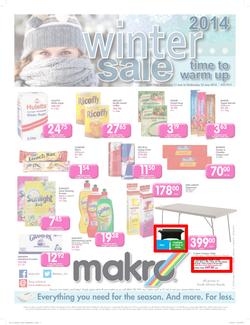 Makro Bloemfontein : Food Catalogue ( 11 Jun - 25 Jun 2014 ), page 1