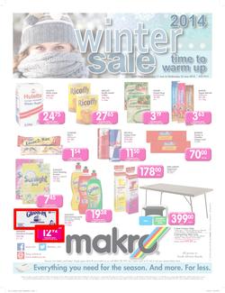 Makro Bloemfontein : Food Catalogue ( 11 Jun - 25 Jun 2014 ), page 1