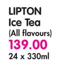 Lipton Ice Tea-24x330ml