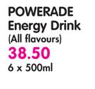 Powerade Energy Drink-6x500ml