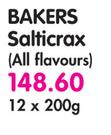Bakers Salticrax-12x200g