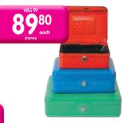 Aro 6" Cash Box-152mmx115mmx80mm Each