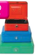 Aro 8" Cash Box-200mmx160mmx90mm Each