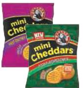 Bakers Mini Cheddars-6x33g