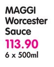 Maggi Worcester Sauce-6x500ml