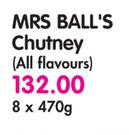 Mrs Ball's Chutney(All Flavours)-8x470g
