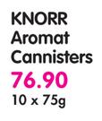 Knorr Aromat Cannisters-10x75g