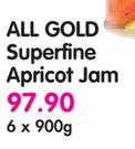 All Gold Superfine Apricot Jam-6x900g
