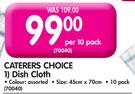 Caterers Choice-Dish Cloth-Per 10 Pack