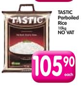 Tastic Parboiled Rice-10kg Each