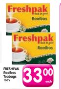 Freshpak-Rooibos Teabags-160's Each