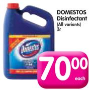 Domestos Disinfectant(All Variants)-3L