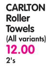 Carlton Roller Towels (All Variants)-2's