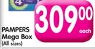 Pampers Mega Box (All Sizes)-Each