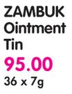 Zambuk Ointment Tin-36 x 7g