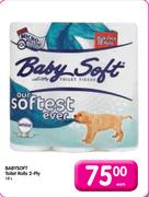 Babysoft Toilet Rolls 2-Ply - 18's