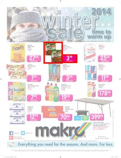Makro PE : Food Catalogue ( 11 Jun - 25 Jun 2014 ), page 1