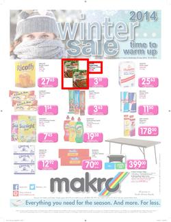 Makro PE : Food Catalogue ( 11 Jun - 25 Jun 2014 ), page 1