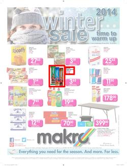 Makro PE : Food Catalogue ( 11 Jun - 25 Jun 2014 ), page 1