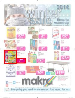Makro PE : Food Catalogue ( 11 Jun - 25 Jun 2014 ), page 1