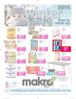 Makro PE : Food Catalogue ( 11 Jun - 25 Jun 2014 ), page 1