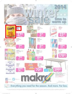 Makro PE : Food Catalogue ( 11 Jun - 25 Jun 2014 ), page 1