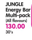 Jungle Energy Bar Multi-Pack(All Flavours)-30's