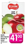 Elvin Nectar Ready To Drink(All Flavours)-5L Each