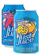 Just Juice Cans(All Flavours)-330ml