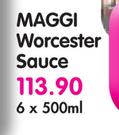 Maggi Worcester Sauce-6x500ml